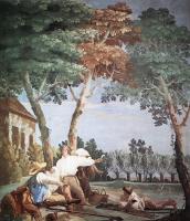Giovanni Domenico Tiepolo - Peasants At Rest